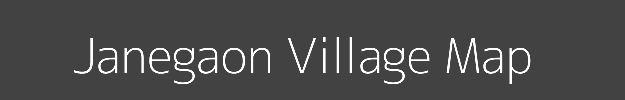 Map of Janegaon Village in Maharashtra Image