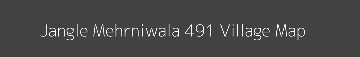 Map of Jangle Mehrniwala 491 Village in Haryana Image