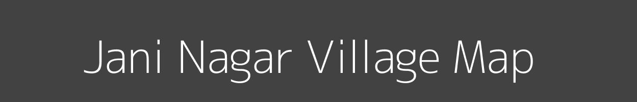 Map of Jani Nagar Village in Rajasthan Image