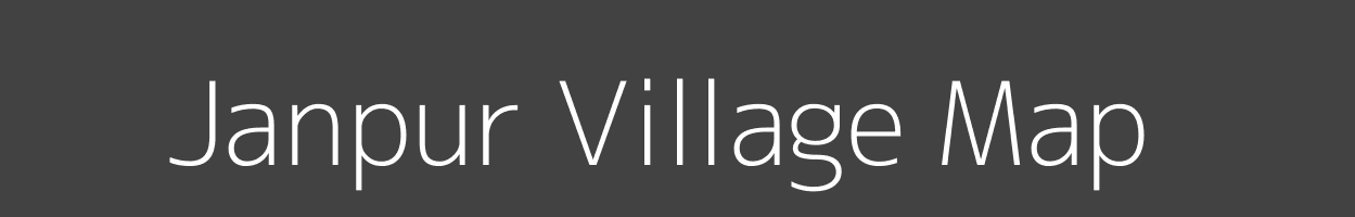 Map of Janpur Village in Uttar Pradesh Image