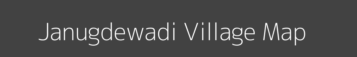 Map of Janugdewadi Village in Maharashtra Image