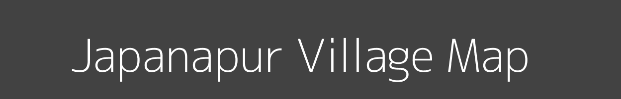 Map of Japanapur Village in Uttar Pradesh Image