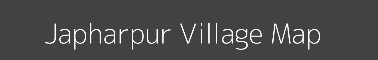 Map of Japharpur Village in Uttar Pradesh Image