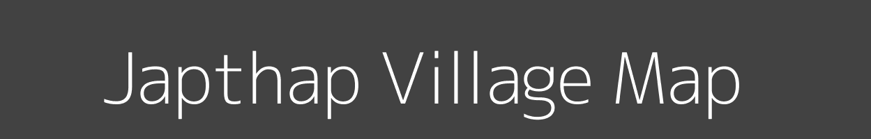 Map of Japthap Village in Madhya Pradesh Image