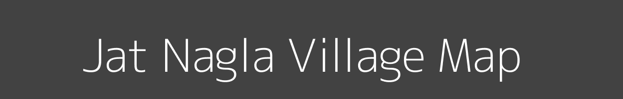 Map of Jat Nagla Village in Uttar Pradesh Image