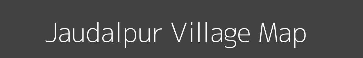 Map of Jaudalpur Village in Uttar Pradesh Image