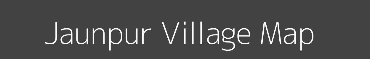 Map of Jaunpur Village in Uttar Pradesh Image