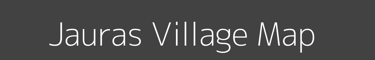 Map of Jauras Village in Uttar Pradesh Image