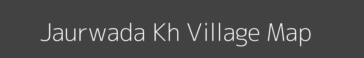 Map of Jaurwada Kh Village in Maharashtra Image