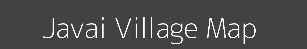 Map of Javai Village in Madhya Pradesh Image