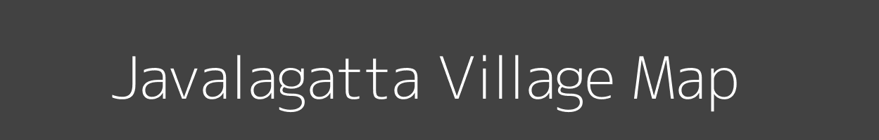Map of Javalagatta Village in Karnataka Image