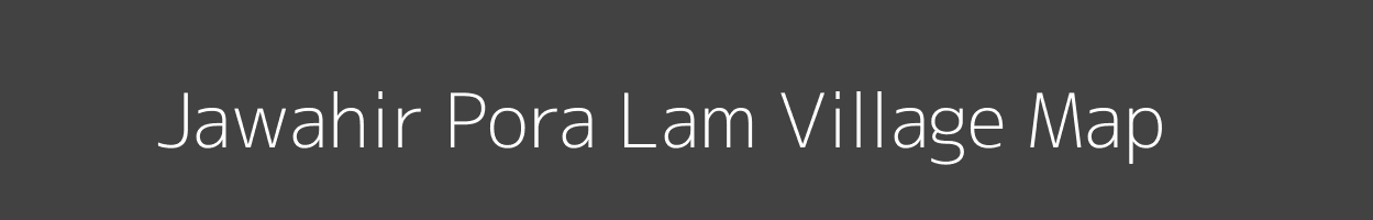 Map of Jawahir Pora Lam Village in Jammu and Kashmir Image