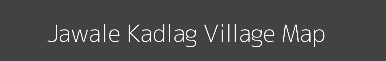 Map of Jawale Kadlag Village in Maharashtra Image