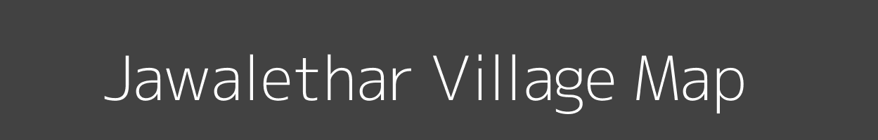 Map of Jawalethar Village in Maharashtra Image