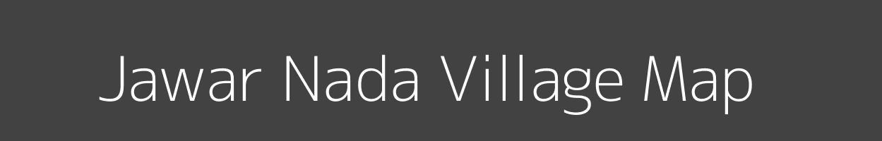 Map of Jawar Nada Village in Rajasthan Image