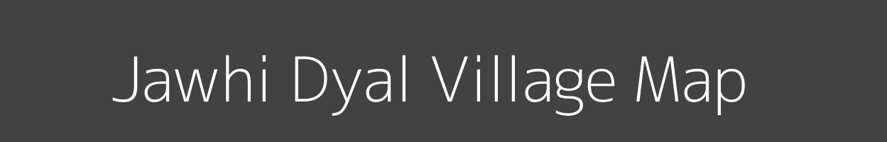 Map of Jawhi Dyal Village in Uttar Pradesh Image