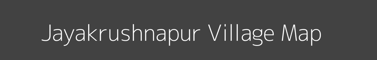 Map of Jayakrushnapur Village in Odisha Image