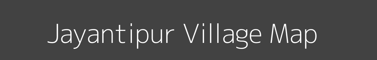 Map of Jayantipur Village in Uttar Pradesh Image