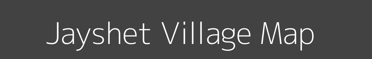 Map of Jayshet Village in Maharashtra Image