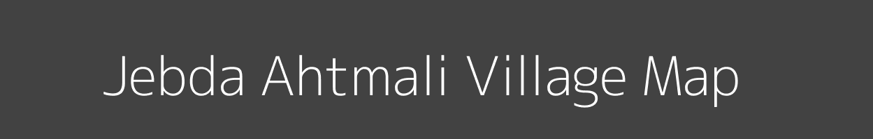 Map of Jebda Ahtmali Village in Uttar Pradesh Image