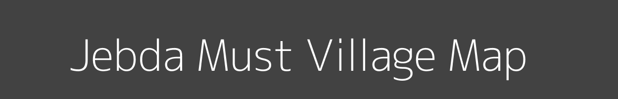 Map of Jebda Must Village in Uttar Pradesh Image