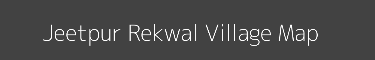 Map of Jeetpur Rekwal Village in Uttarakhand Image