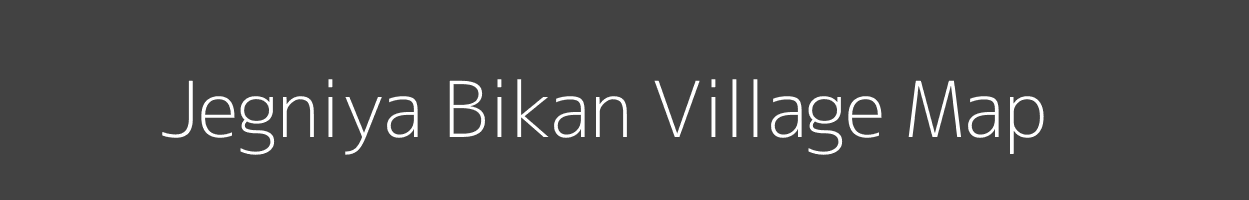 Map of Jegniya Bikan Village in Rajasthan Image