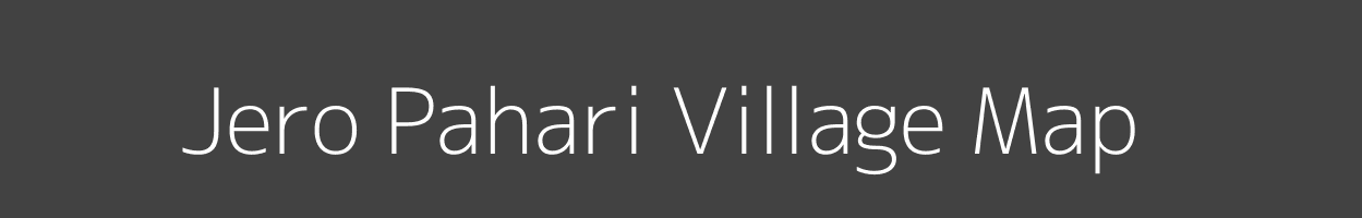 Map of Jero Pahari Village in Jharkhand Image