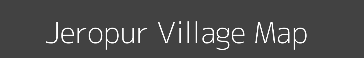 Map of Jeropur Village in Uttar Pradesh Image