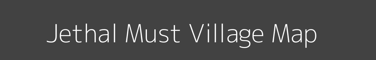 Map of Jethal Must Village in Uttar Pradesh Image