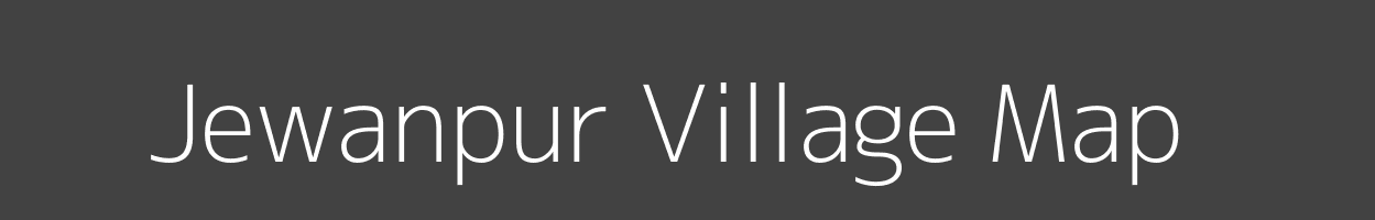 Map of Jewanpur Village in Uttar Pradesh Image