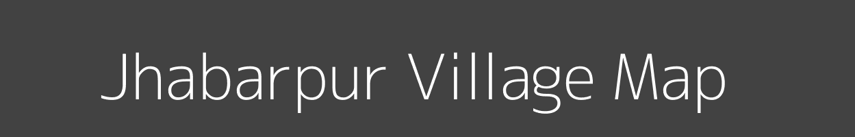 Map of Jhabarpur Village in Uttar Pradesh Image