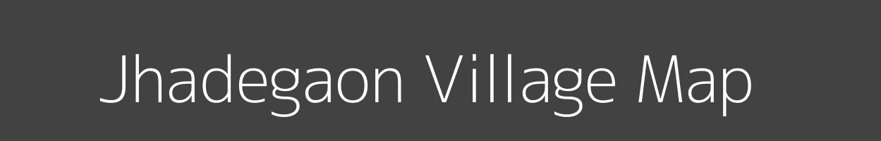 Map of Jhadegaon Village in Madhya Pradesh Image