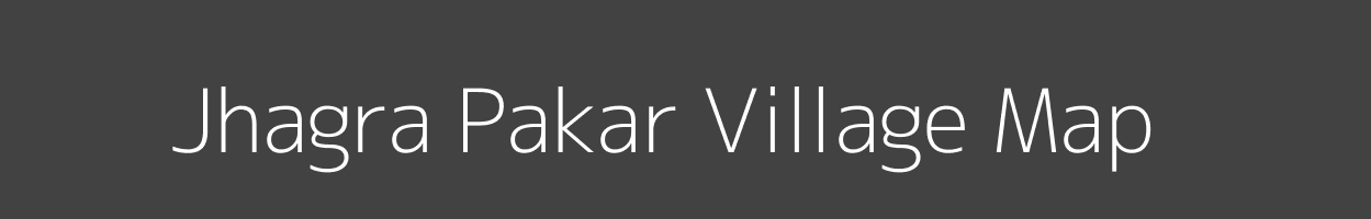 Map of Jhagra Pakar Village in Uttar Pradesh Image