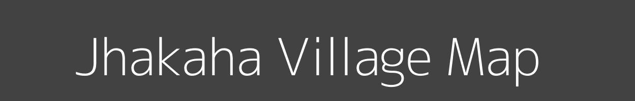 Map of Jhakaha Village in Uttar Pradesh Image