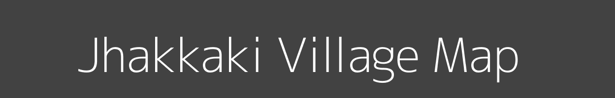 Map of Jhakkaki Village in Uttar Pradesh Image