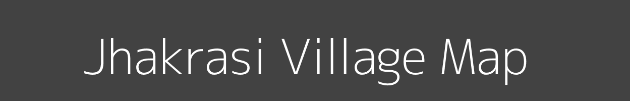 Map of Jhakrasi Village in Uttar Pradesh Image