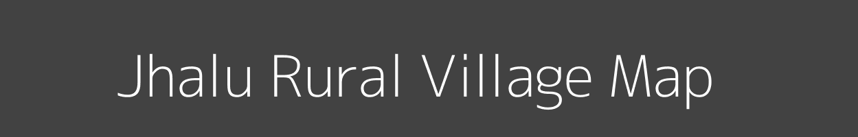 Map of Jhalu Rural Village in Uttar Pradesh Image