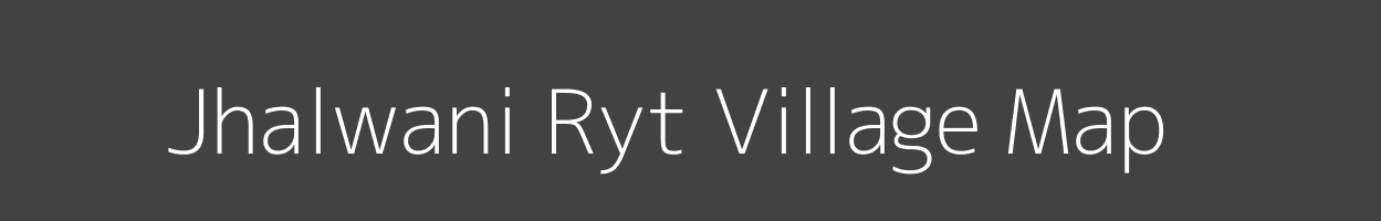 Map of Jhalwani Ryt Village in Madhya Pradesh Image