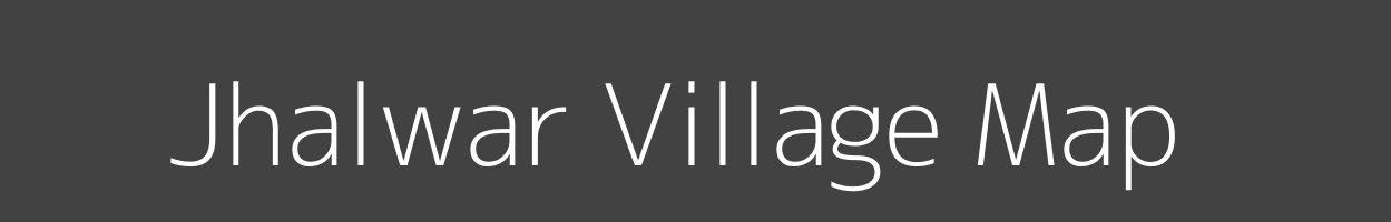 Map of Jhalwar Village in Madhya Pradesh Image