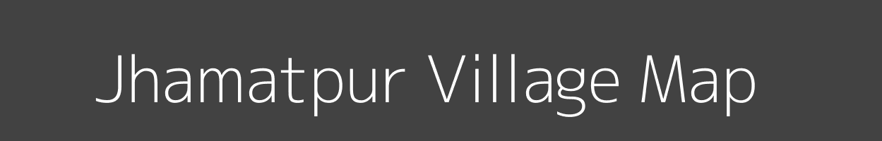 Map of Jhamatpur Village in West Bengal Image