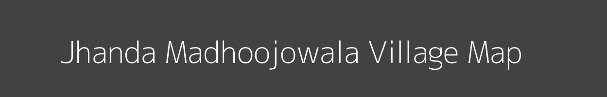 Map of Jhanda Madhoojowala Village in Rajasthan Image
