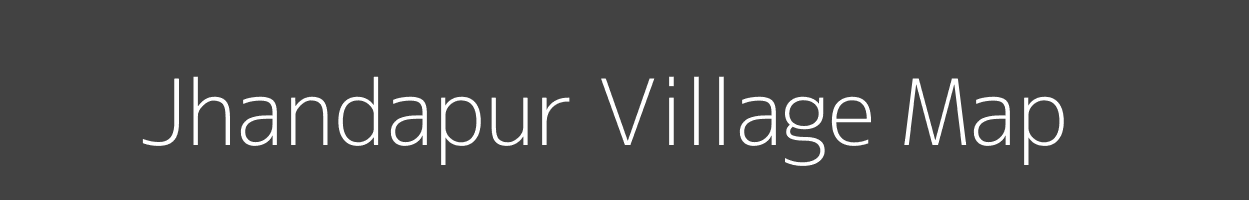 Map of Jhandapur Village in Uttar Pradesh Image