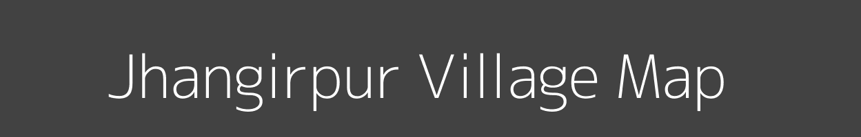 Map of Jhangirpur Village in Uttar Pradesh Image