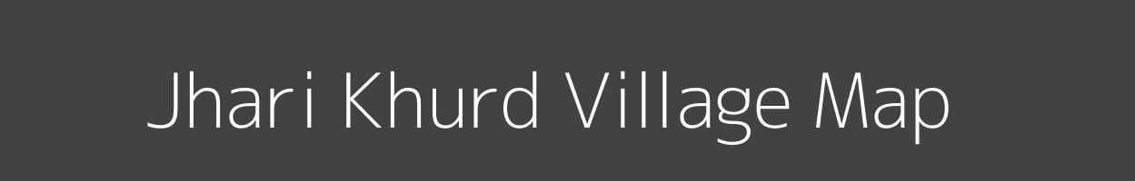 Map of Jhari Khurd Village in Jharkhand Image