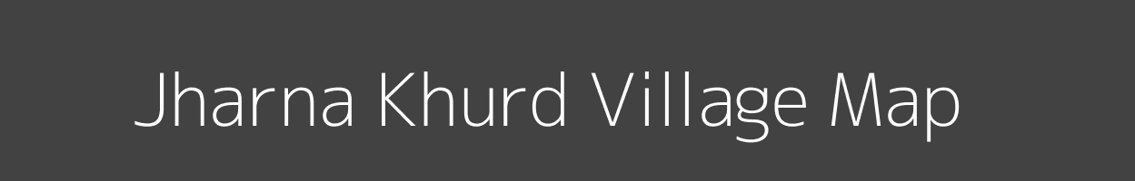 Map of Jharna Khurd Village in Jharkhand Image