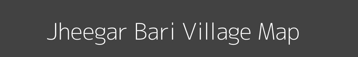 Map of Jheegar Bari Village in Rajasthan Image