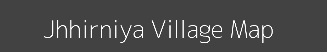 Map of Jhhirniya Village in Madhya Pradesh Image