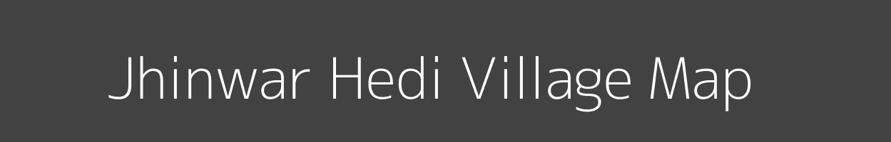 Map of Jhinwar Hedi Village in Uttarakhand Image