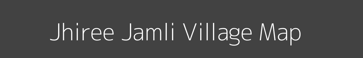 Map of Jhiree Jamli Village in Madhya Pradesh Image